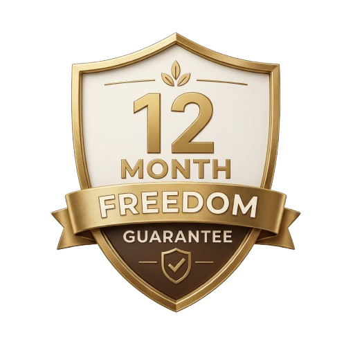 12 Month Freedom Guarantee